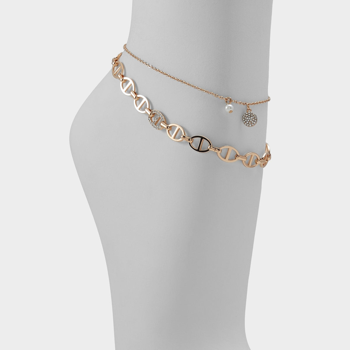 Aldo | Splenndorx Gold/Clear Multi Women's Anklets - Anklet