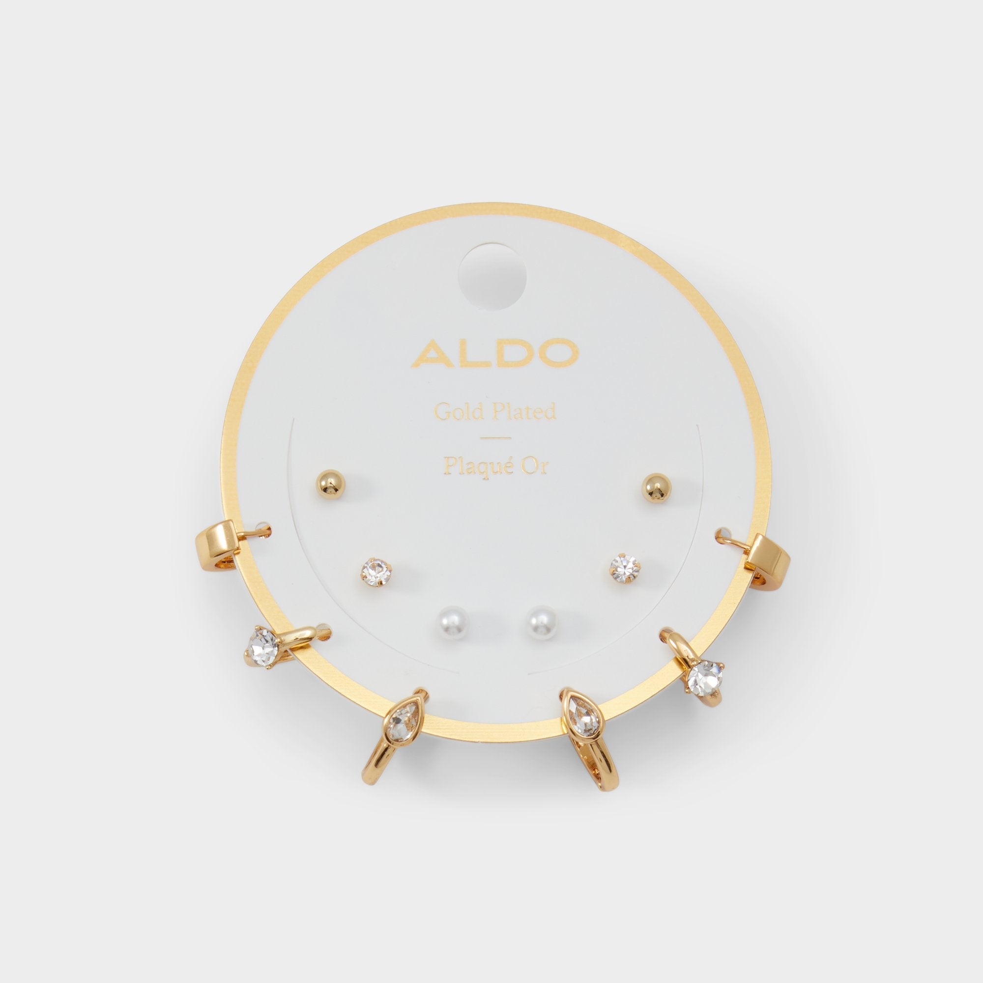 Aldo | Faramanna Gold/Clear Multi Women's Cubic Zirconia - Earrings