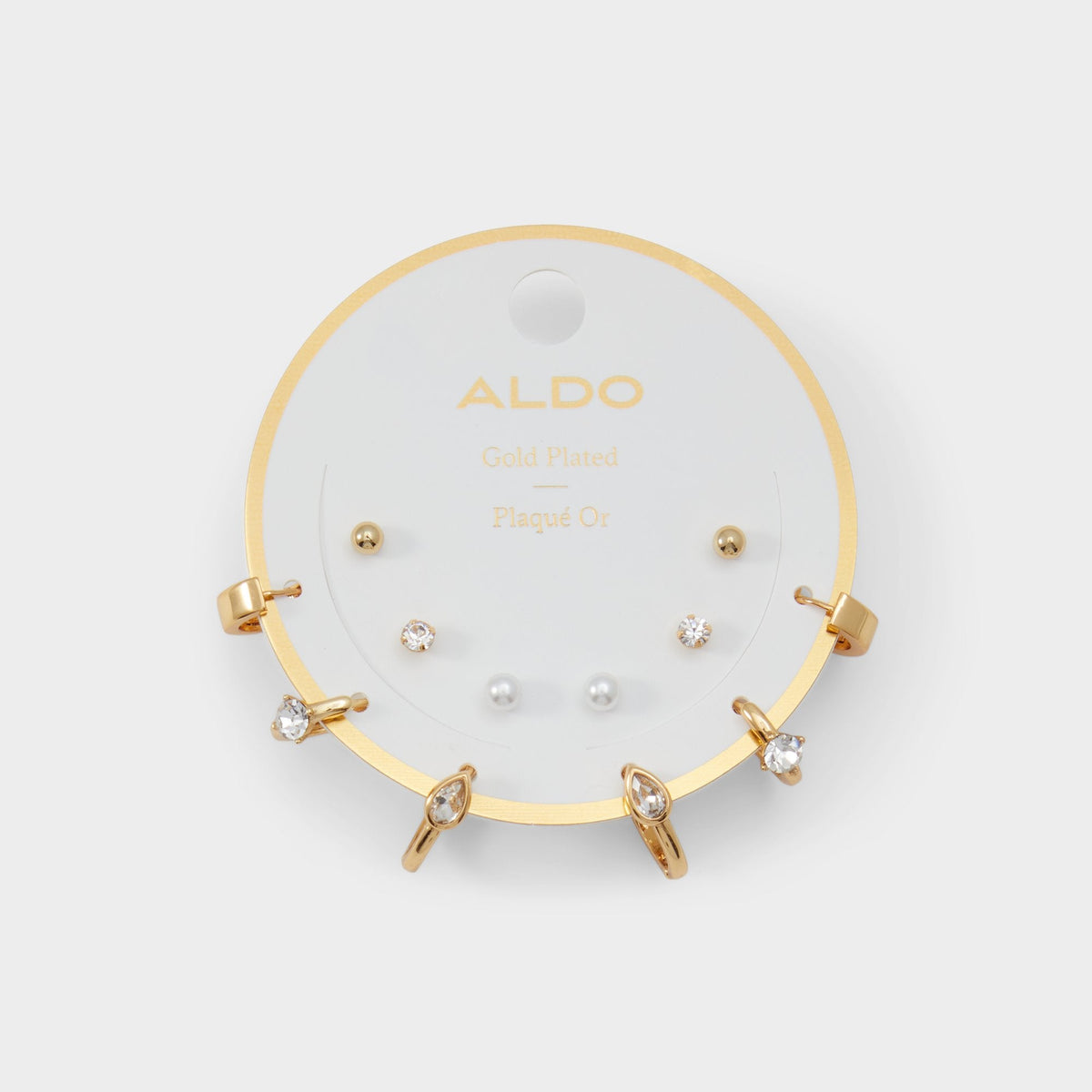 Aldo | Faramanna Gold/Clear Multi Women's Cubic Zirconia - Earrings
