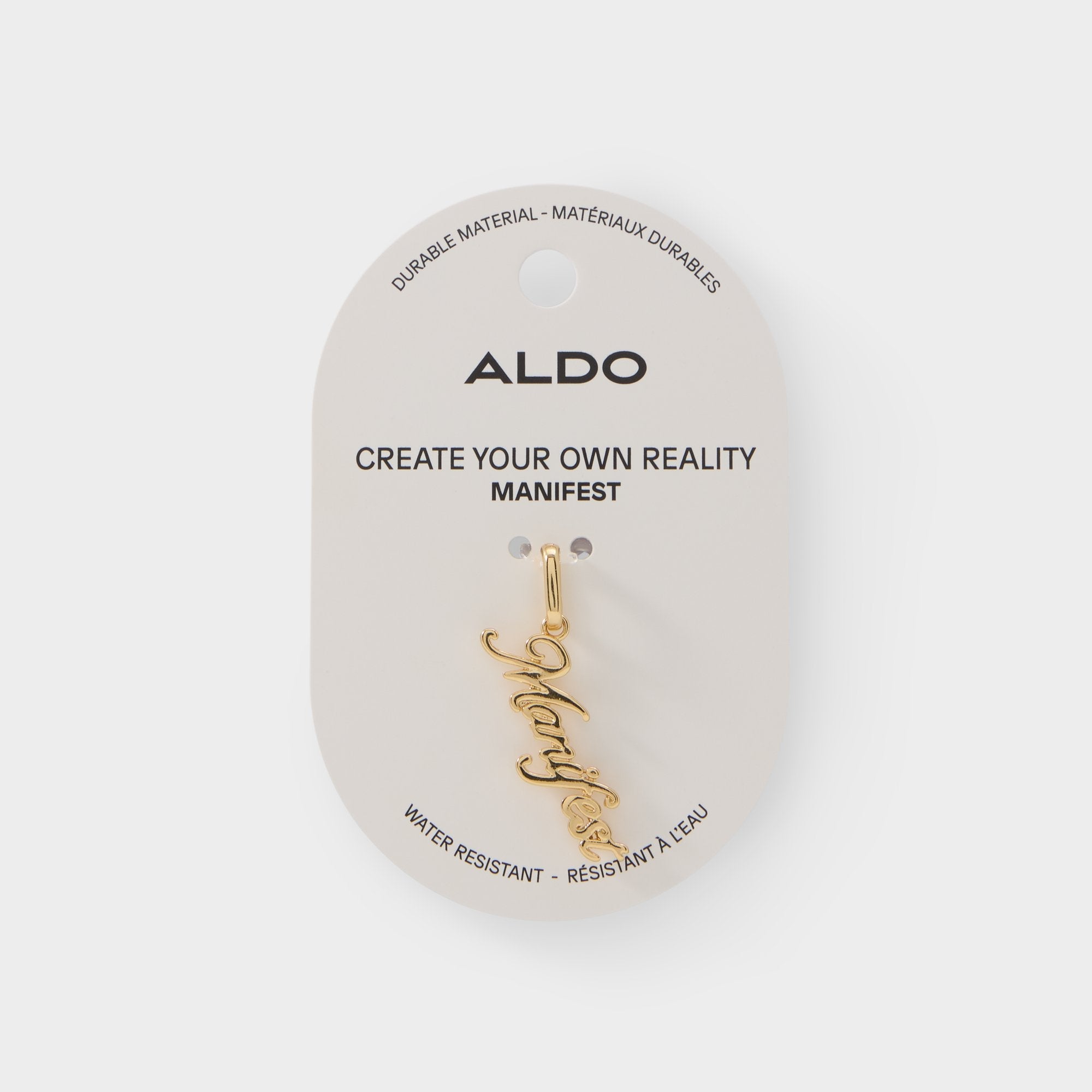 Aldo | Manifesto in Gold - Jewelry charm