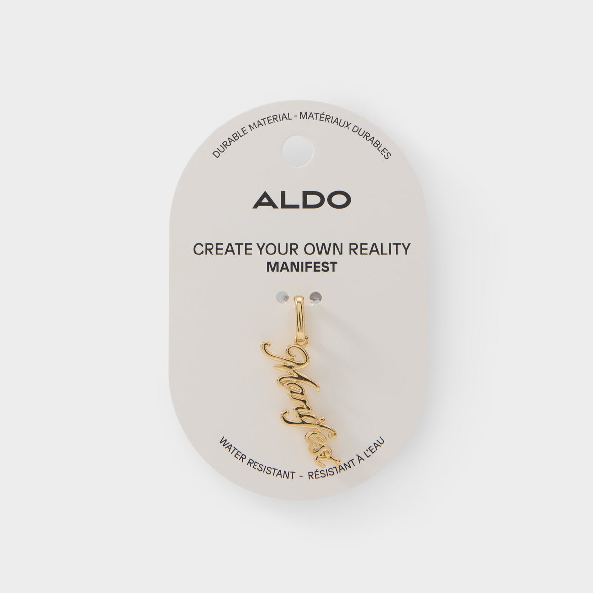 Aldo | Manifesto in Gold - Jewelry charm