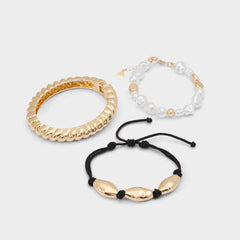 Aldo | Emberr Black/Gold Multi Women's Bracelets - Bangle bracelet