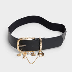 Aldo | Charmedbelt in Black Gold Multi - Belt