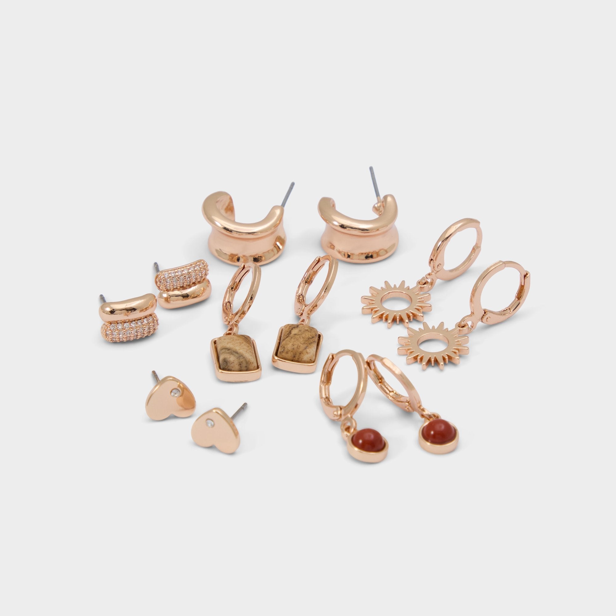 Aldo | Everlly Other Brown Women's Earrings - Earring set