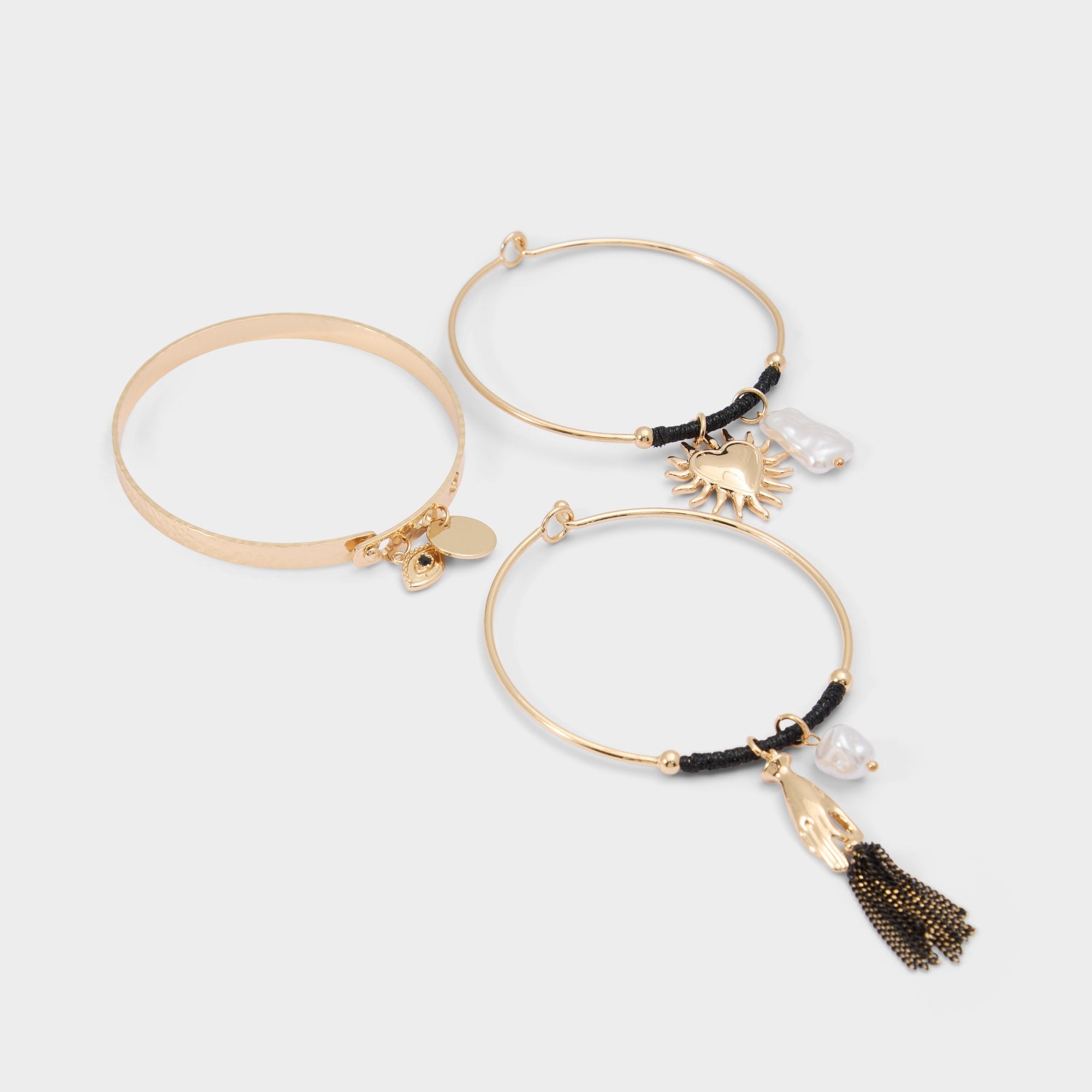 Aldo | Mysticcharm in Black Gold Multi - Bracelet