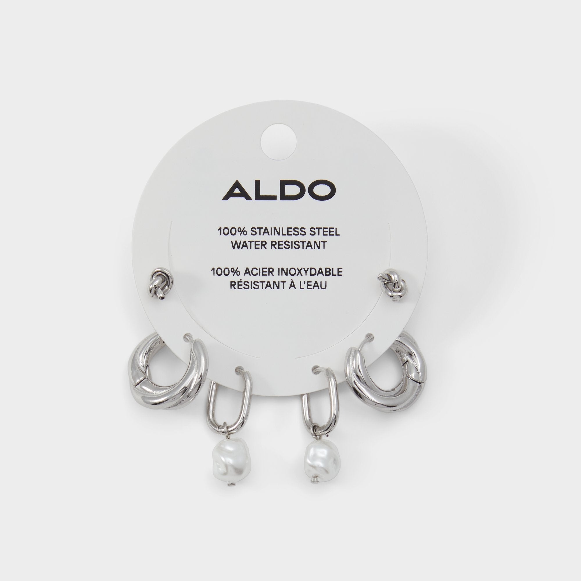 Aldo | Loveknots Silver Women's Aldo Sport Club - Earrings