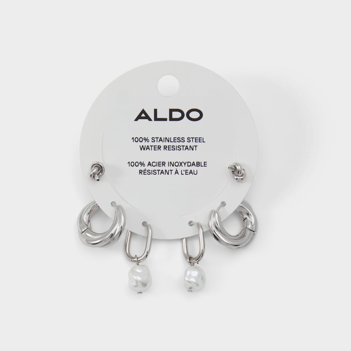 Aldo | Loveknots Silver Women's Aldo Sport Club - Earrings