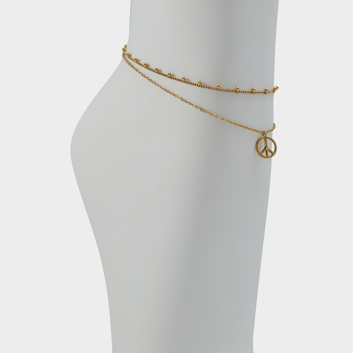 Aldo | Peacelove Gold Women's Stainless Steel - Anklet