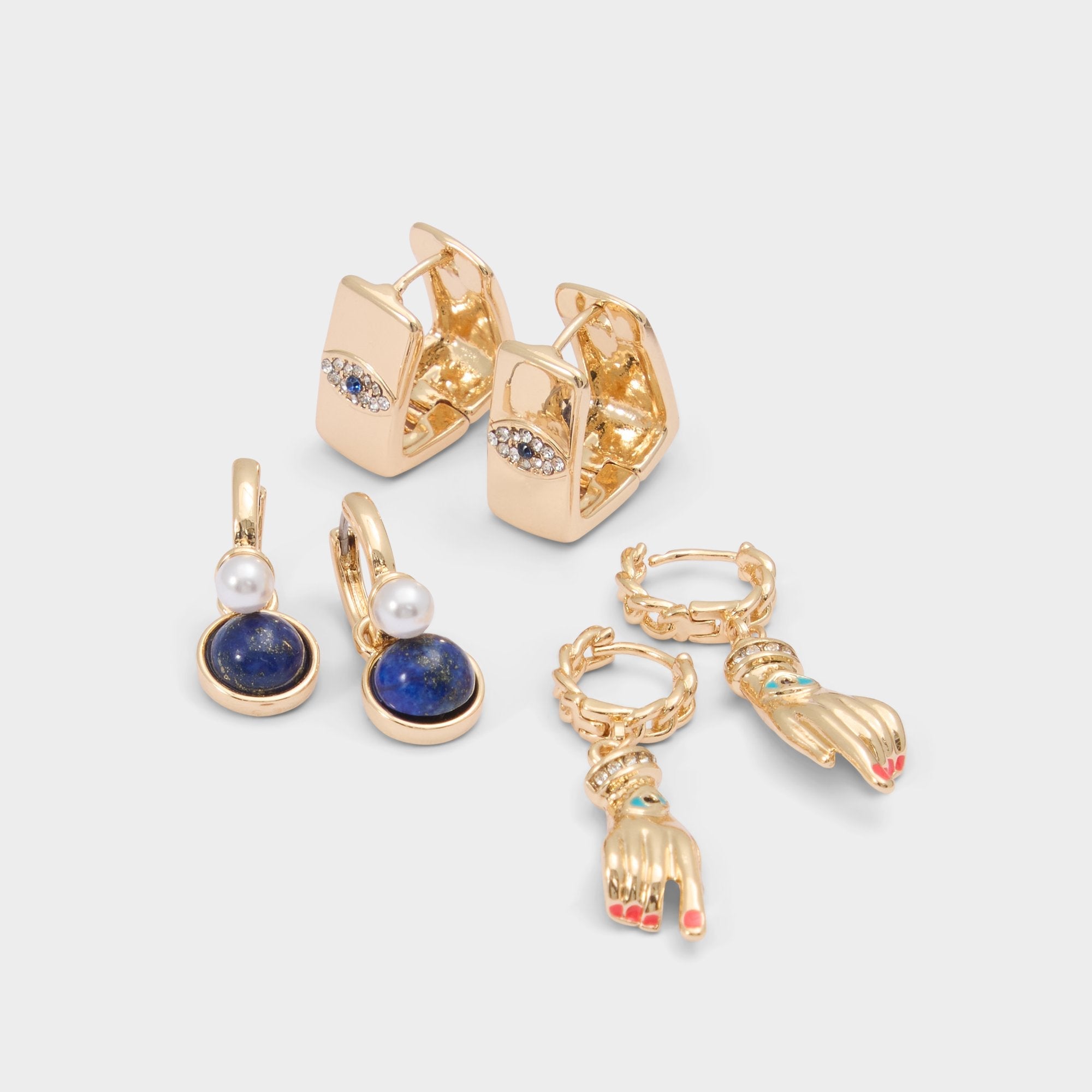 Aldo | Mystiquegaze in Navy - Hoop earrings