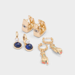 Aldo | Mystiquegaze in Navy - Hoop earrings