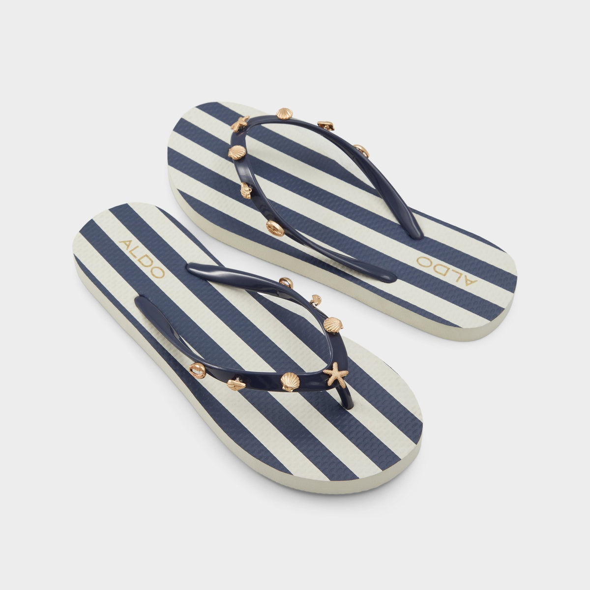 Aldo | Elalaeclya Navy Women's Jelly Sandals & Flip Flops - Flip flop