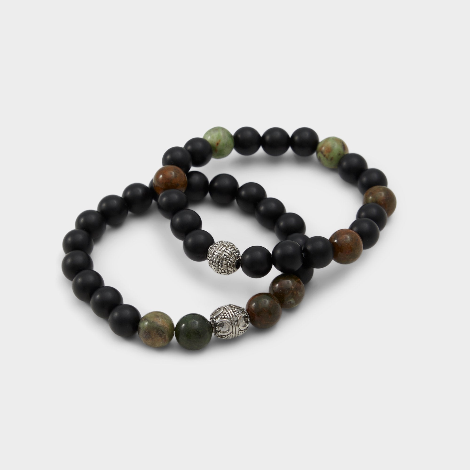Aldo | Bompietra Dark Green Men's Jewelry - Bracelet
