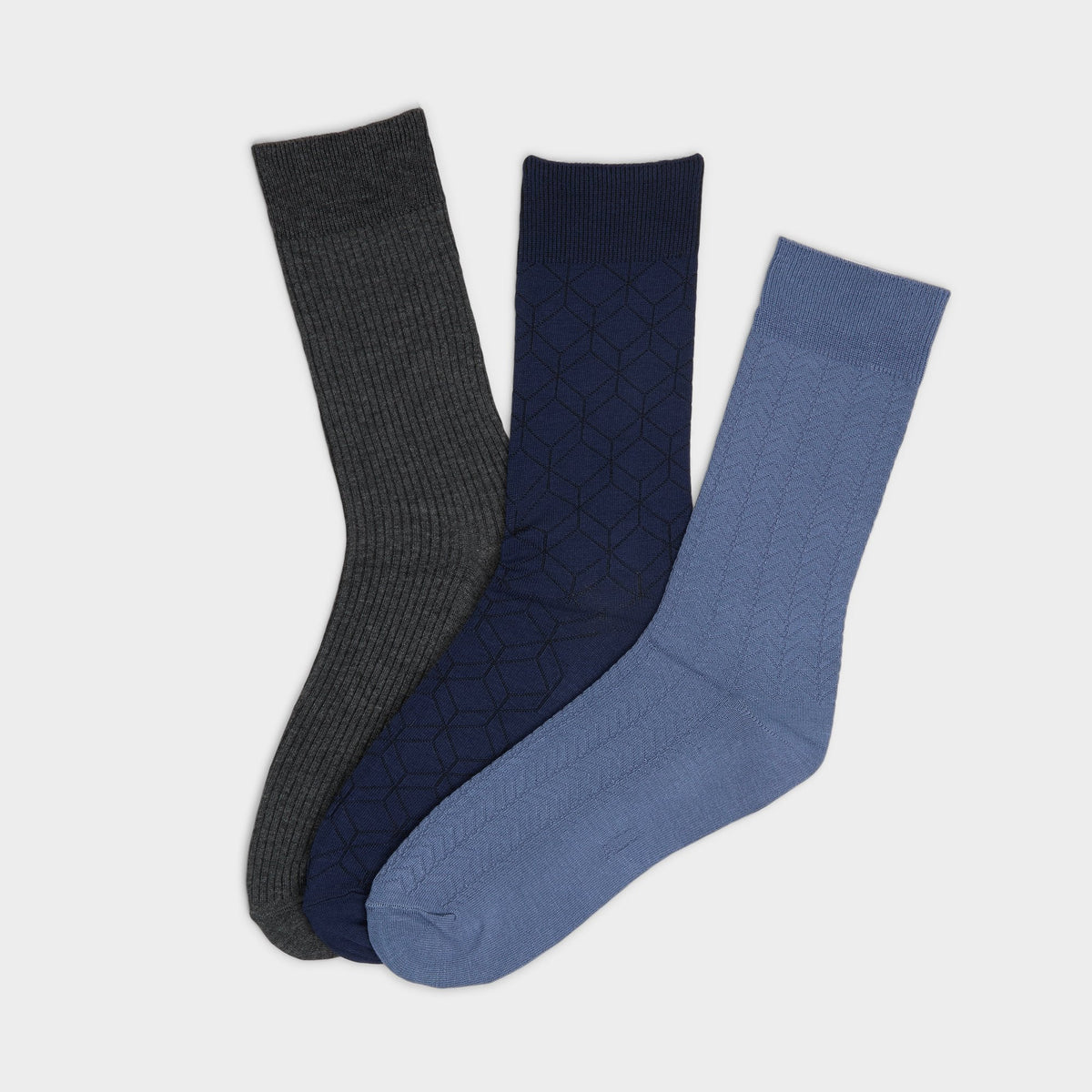 Aldo | Wanaro Medium Blue Men's Socks - Crew socks