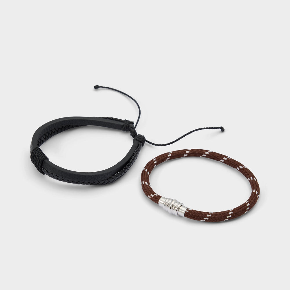 Aldo | Ddaniell in Brown - Bracelet set