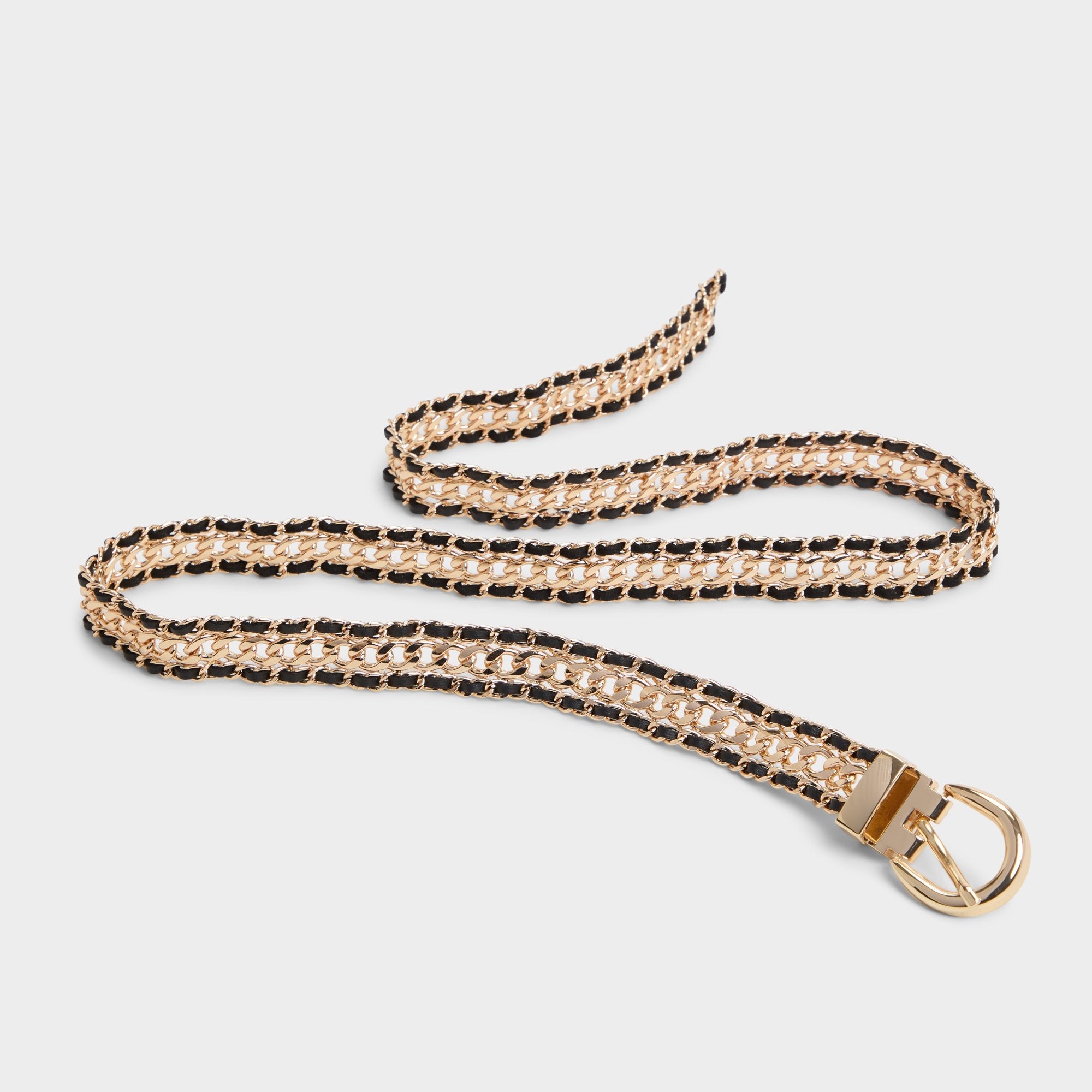 Aldo | Albemarle Black/Gold Multi Women's Belts - Belt